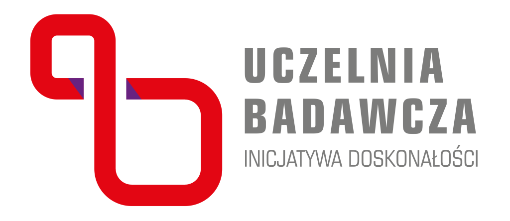 Logo “Inicjatywa Doskonałości – Uczelnia Badawcza”